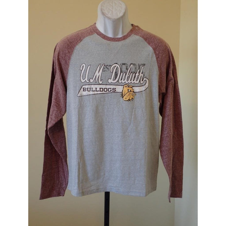 - UM Duluth Bulldogs Adult Medium (M) Baseball Style Shirt by J. America Image 1