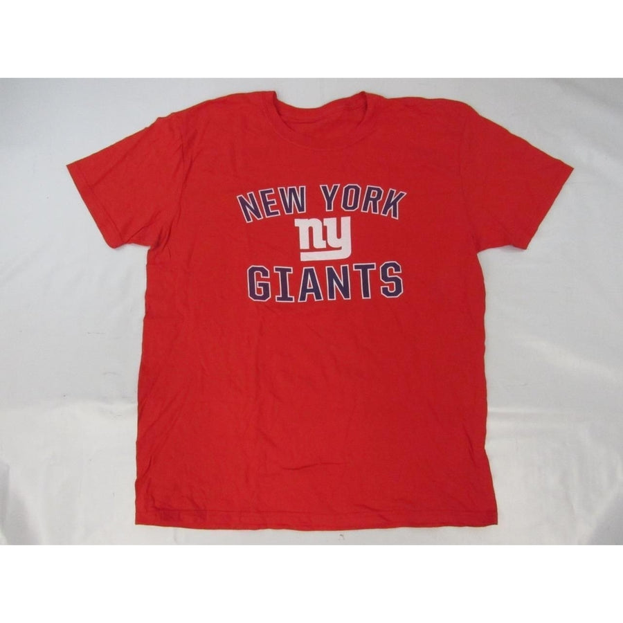 York Giants Mens Size XL XLarge Red Shirt Image 1