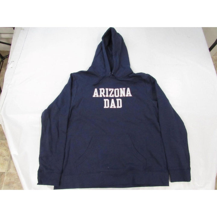 Arizona Wildcats Dad Mens Size XL Blue Hoodie Image 1