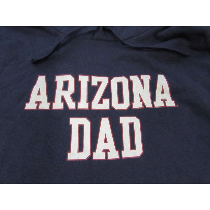 Arizona Wildcats Dad Mens Size XL Blue Hoodie Image 2