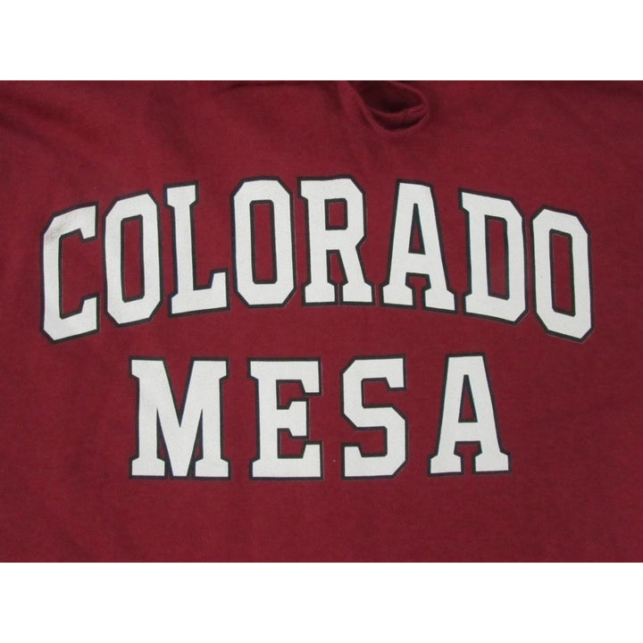 Colorado Mesa Maverick Mens Size 3XL 3XLarge Red Hoodie Image 3