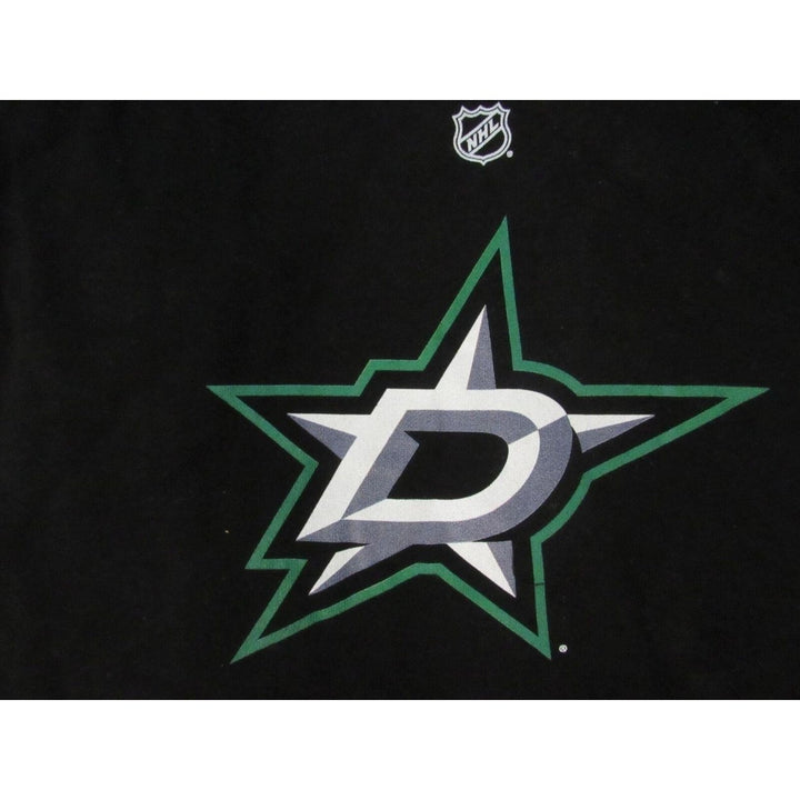 Dallas Stars 11 Luke Glendening Womens Size L Large Black V-Neck Hoodie Image 3