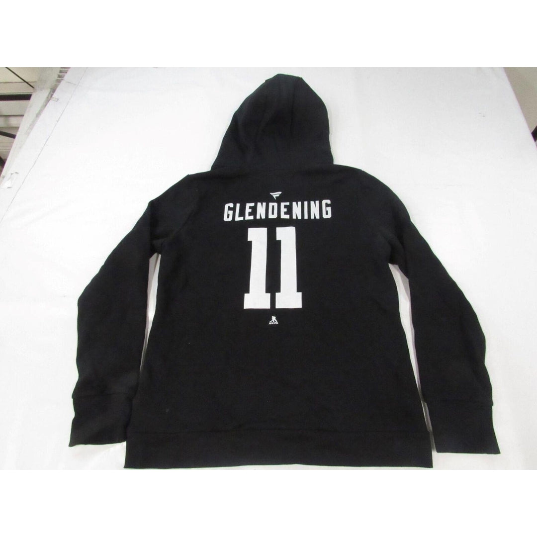 Dallas Stars 11 Luke Glendening Womens Size L Large Black V-Neck Hoodie Image 4