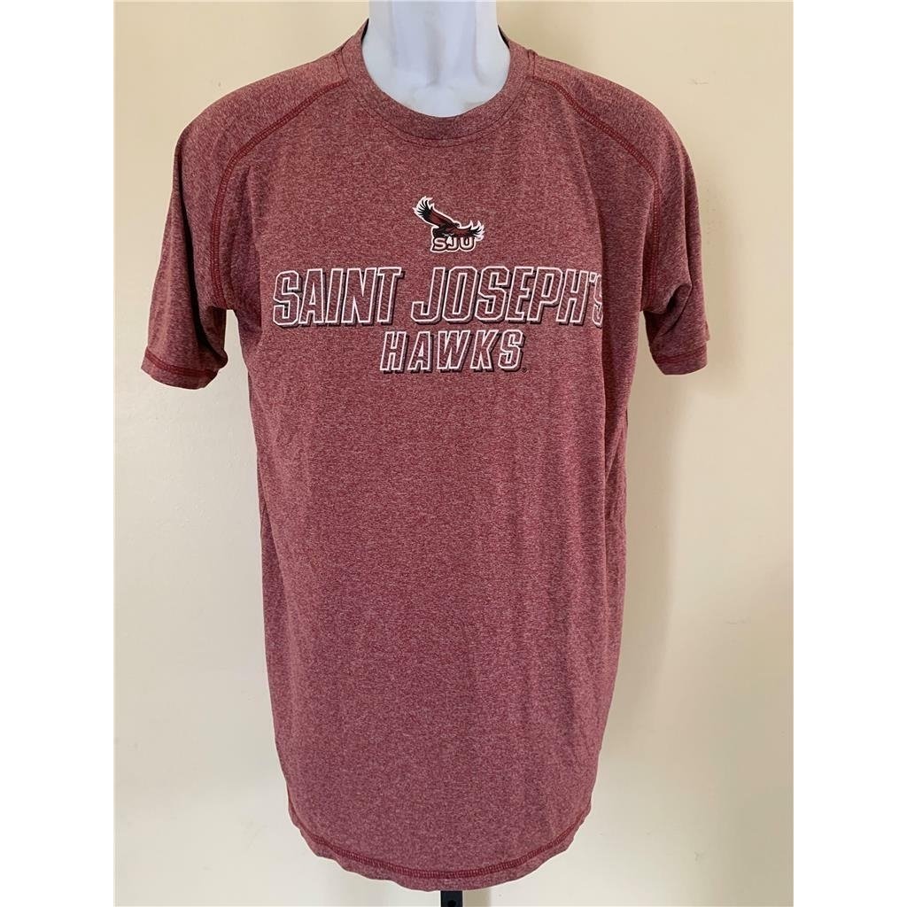 Saint Josephs Hawks Mens Size M Medium Red Rivalry Threads Athletic Shirt Image 1