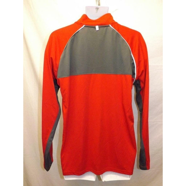 Beaufort Maritime Mens Size L Red Performance 1/4 Zip Pullover Image 3