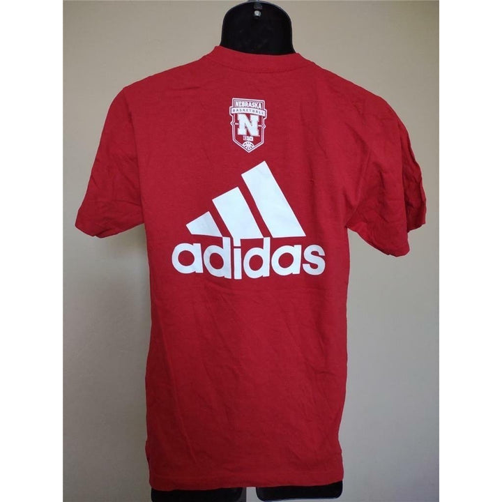 2011-2012 Nebraska Cornhuskers Basketball Mens Size S Adidas Shirt Image 3