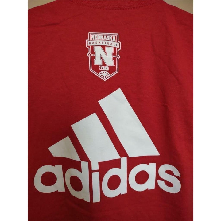 2011-2012 Nebraska Cornhuskers Basketball Mens Size S Adidas Shirt Image 4