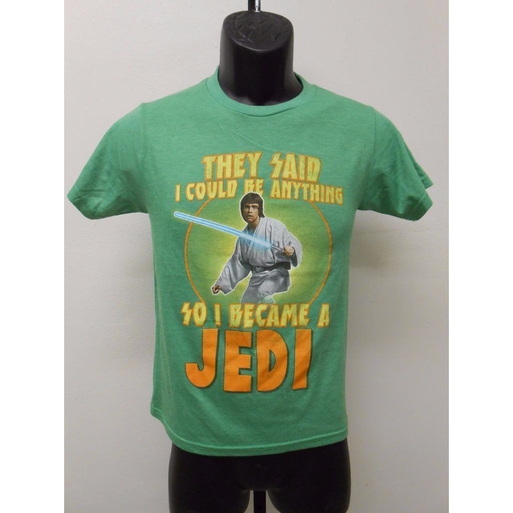 STAR WARS LUKE SKYWALKER JEDI YOUTH SIZE L Large SHIRT 70iM Image 1