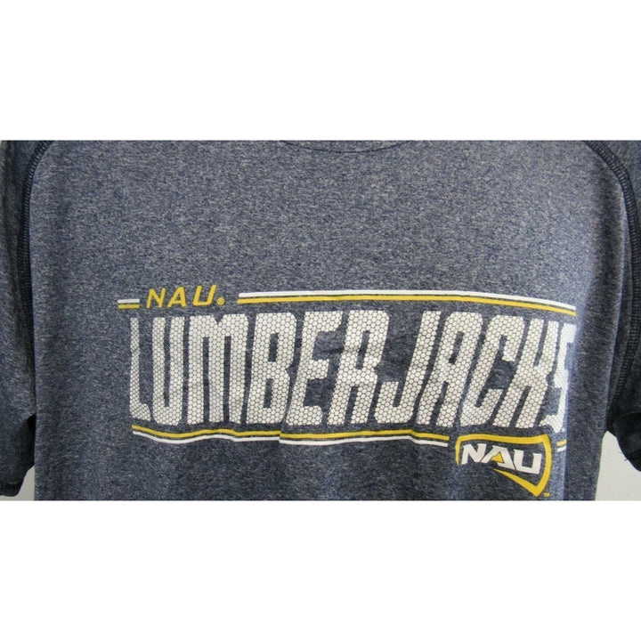 Northern Arizona Lumberjacks Mens Size L Large Polyester Athletic Shirt Image 3