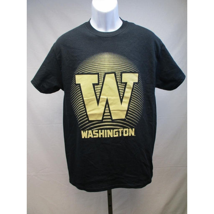 Washington Huskies OVB Mens Medium (M) Black Tshirt MSRP 15 Image 1