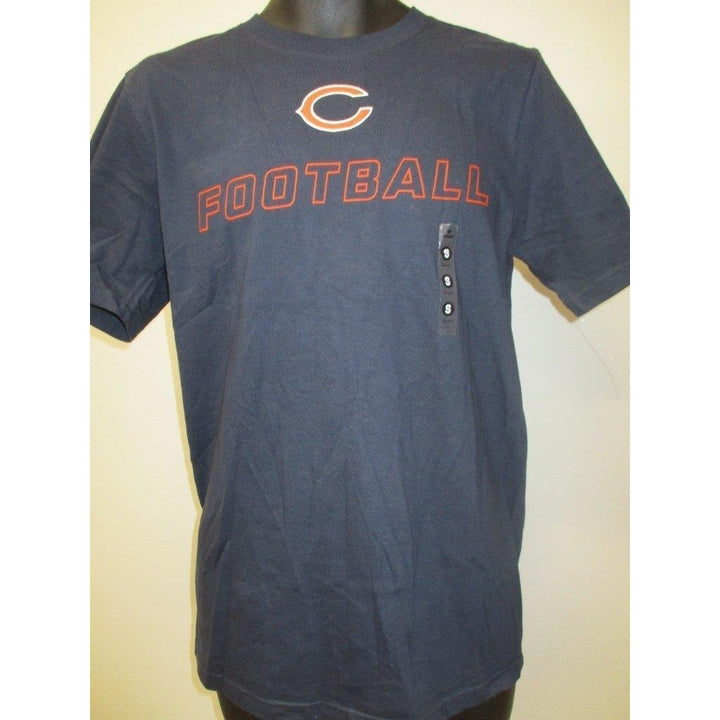 Chicago Bears Men Size S Small Nike Blue Shirt MSRP 24 Image 1