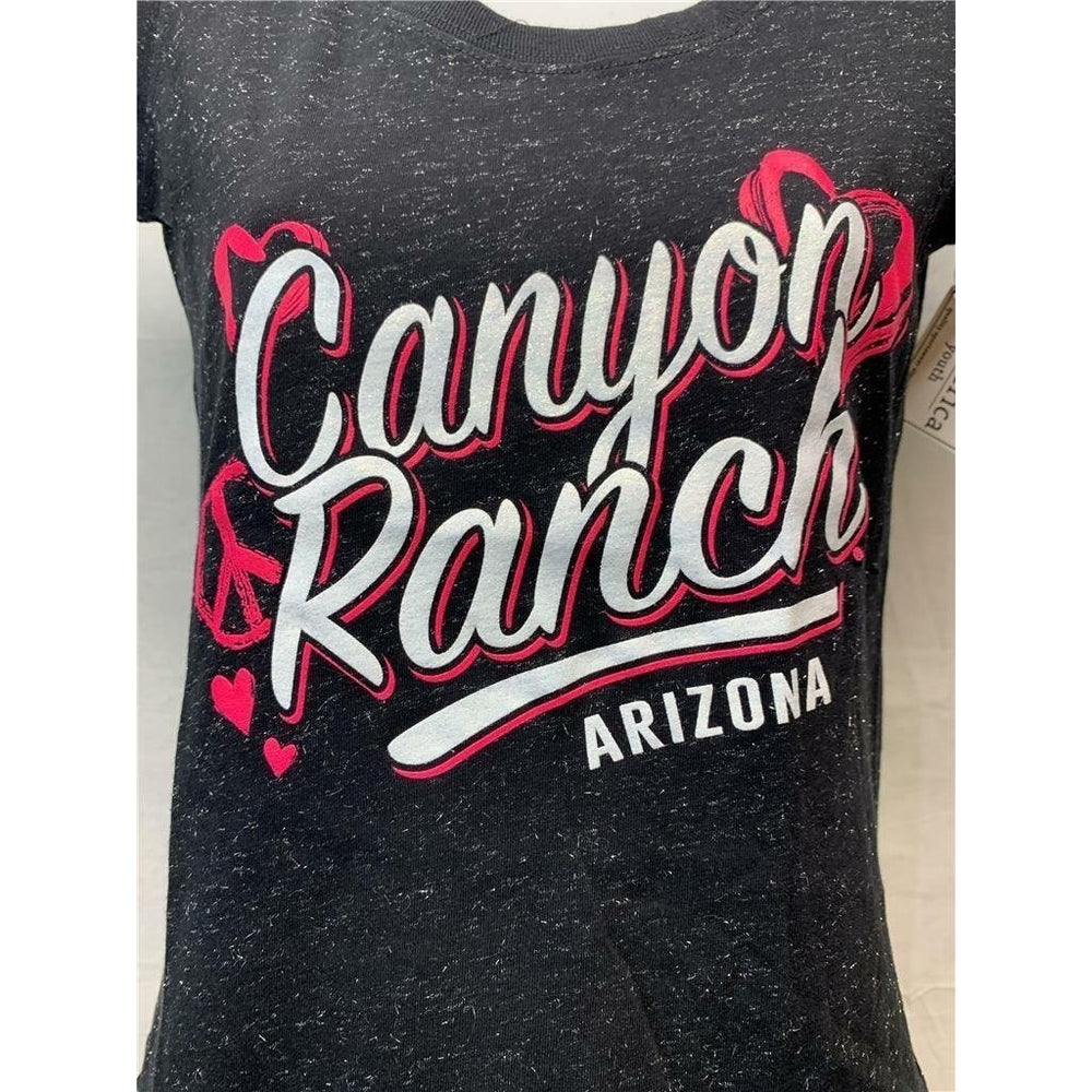 Canyon Ranch Arizona Girls Size XL Black J.America Shirt Image 2