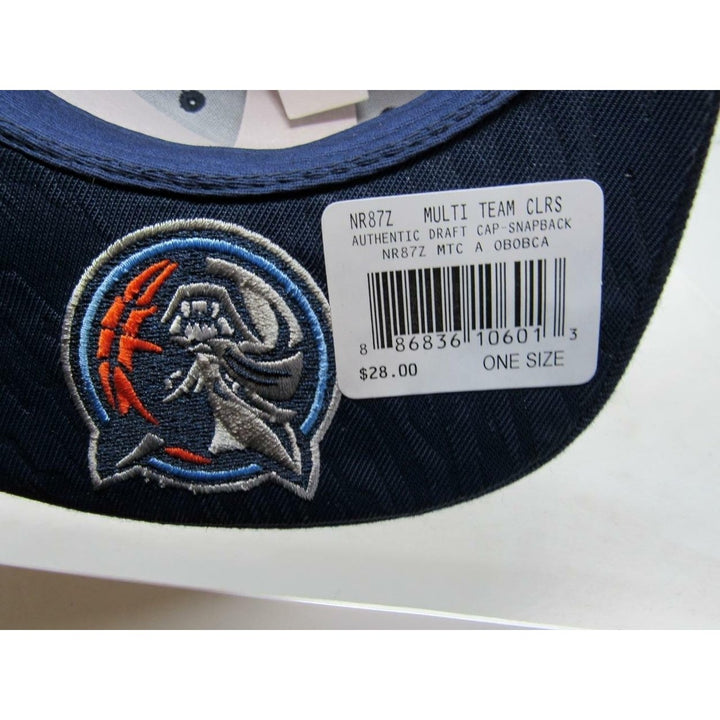 2013 Draft Day Charlotte Bobcats Mens Size OSFA Adidas Snapback Flatbrim Hat 28 Image 4