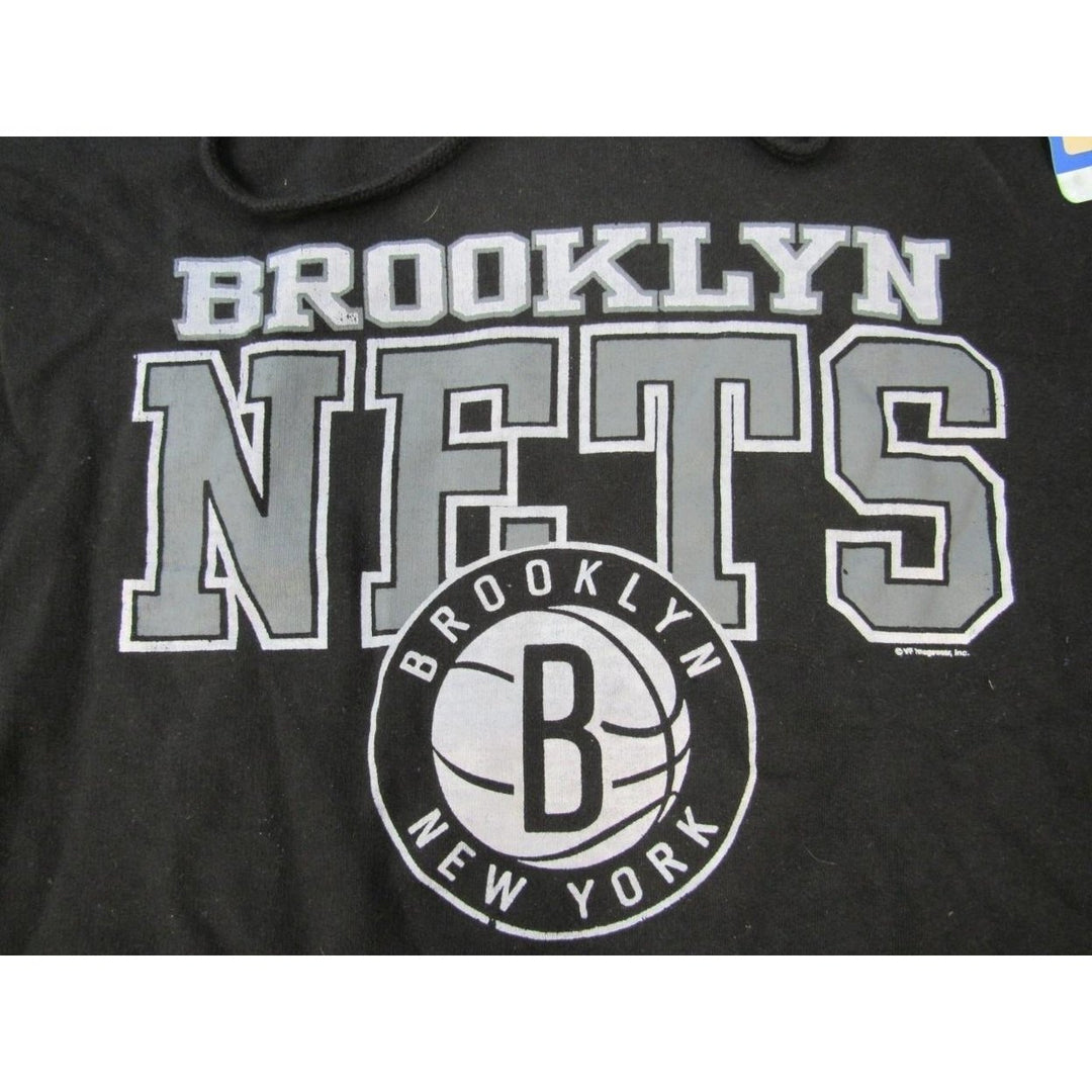 Brooklyn Nets Mens Size 2XL-Tall 2 Extra Large Tall Black Hoodie Image 3