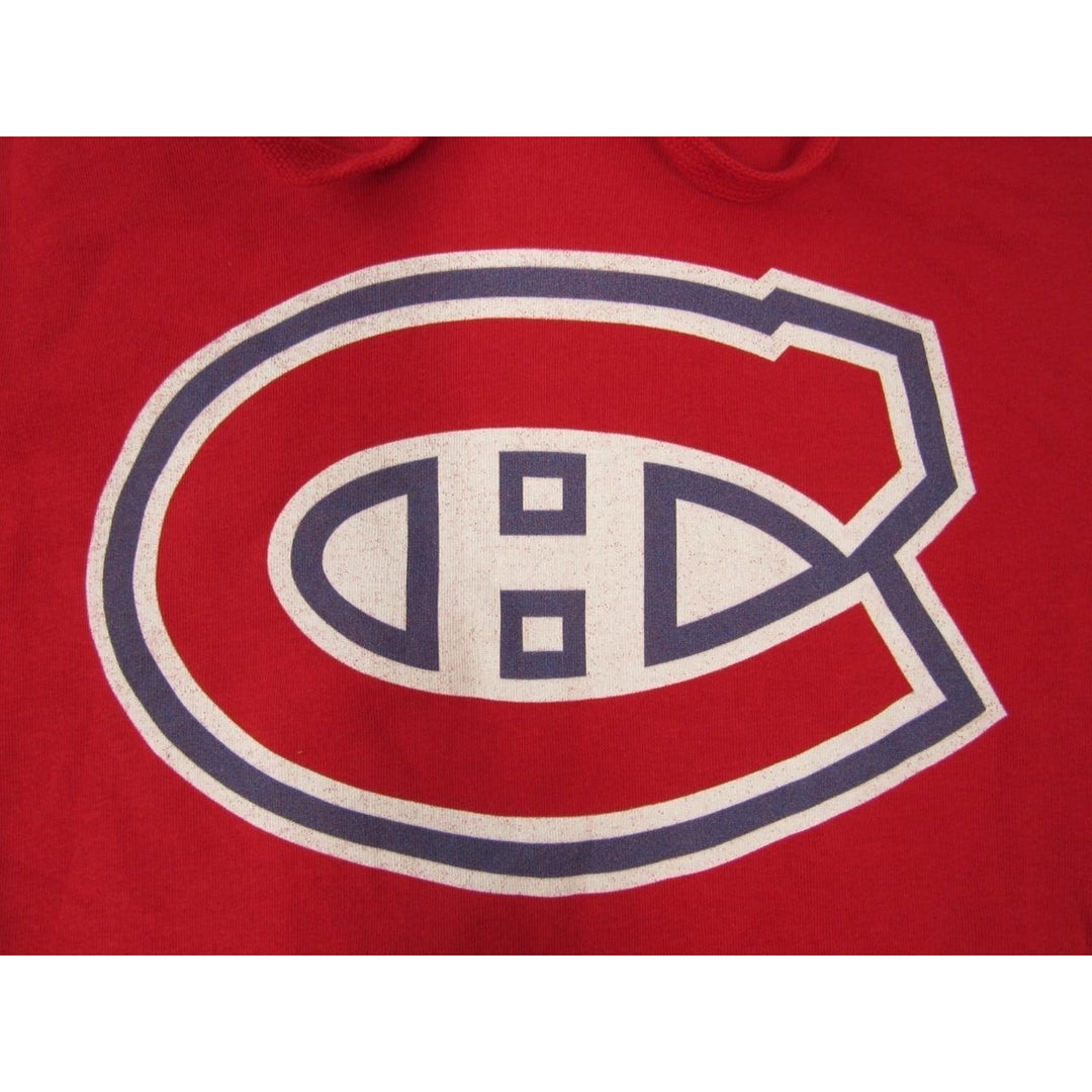 Montreal Canadiens 92 Jonathan Drouin Mens Size XL XLarge Red Hoodie Image 3