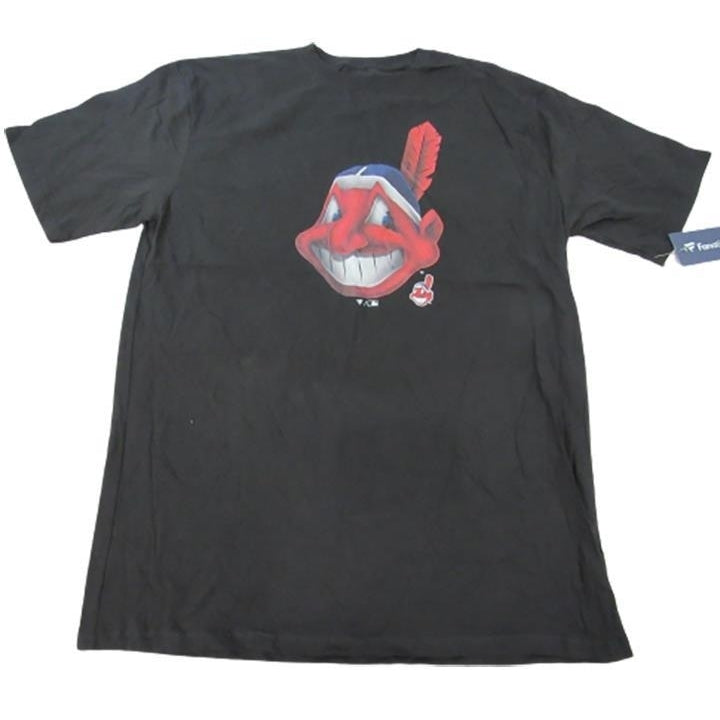 Cleveland Indians Mens Size XL-Tall Black Shirt Image 2