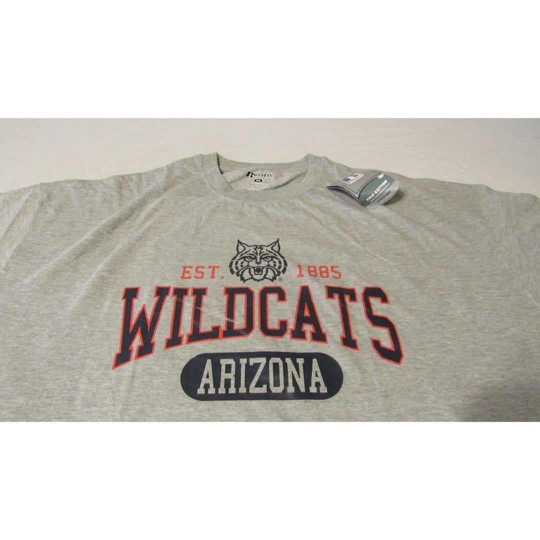 Arizona Wildcats Mens Size 5XL 5XLarge Gray Shirt Image 2