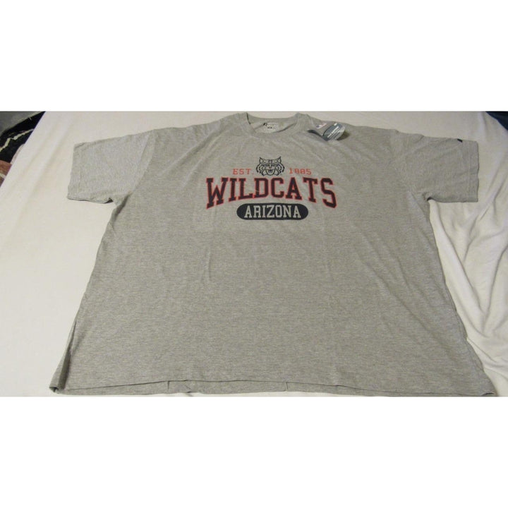 Arizona Wildcats Mens Size 5XL 5XLarge Gray Shirt Image 3