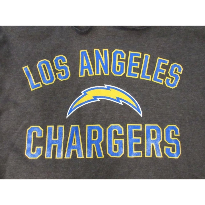 Los Angeles Chargers Mens Size L Large Gray Hoodie Image 3