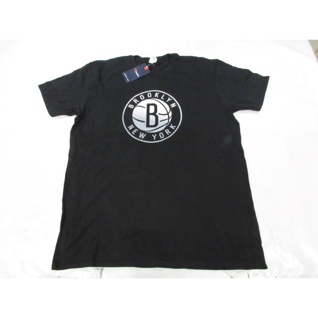 Brooklyn York Nets Mens Size XL XLarge Black Shirt Image 1