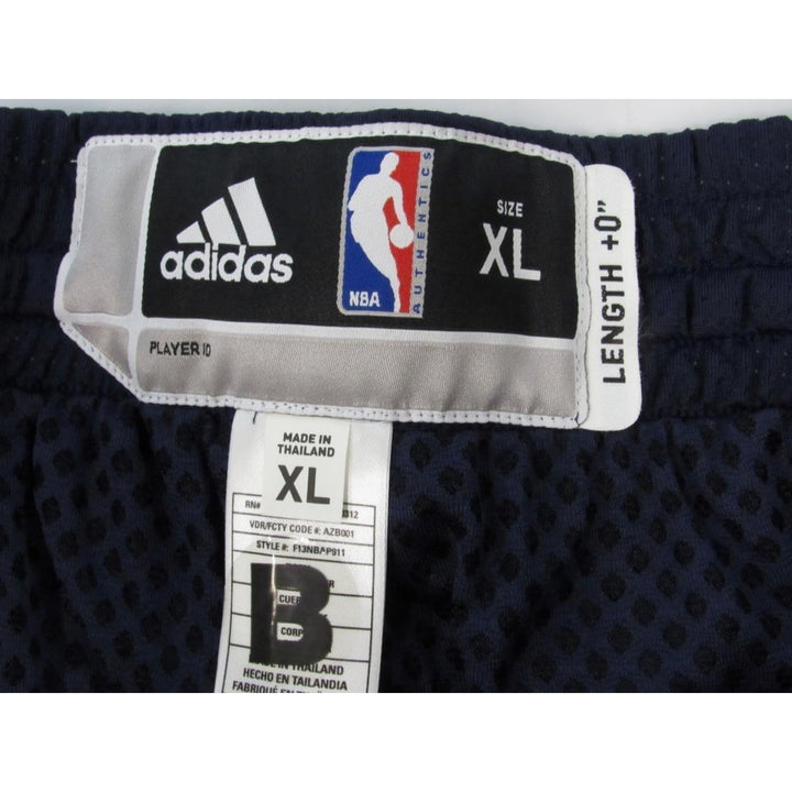 Dallas Mavericks Mens Size XL Navy Blue Adidas Polyester On-Court Pants Image 4