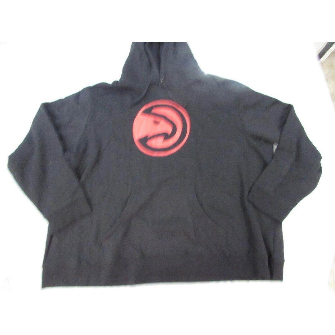 Atlanta Hawks Mens Size 5XB 5X-Big Black Hoodie Image 1