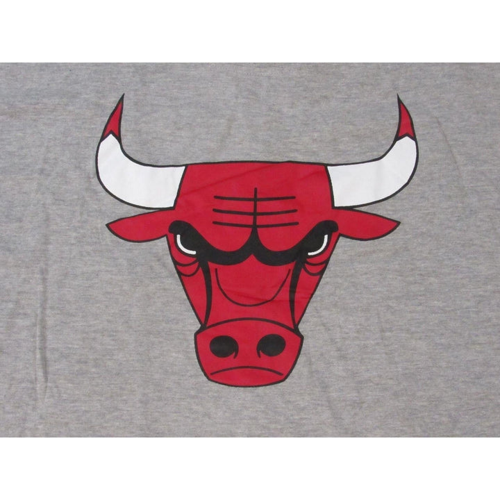 Chicago Bulls Mens Size 4XL 4XLarge Gray Shirt Image 3