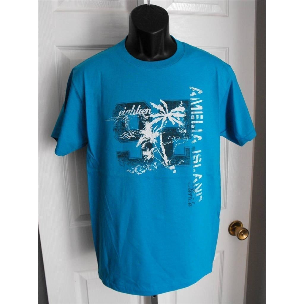 AMEILA ISLAND FLORIDA MENS MEDIUM (M) T-SHIRT by J. AMERICA Image 1