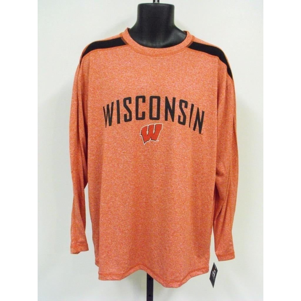 Wisconsin Badgers Mens Size L Large Performance Shirt Image 1