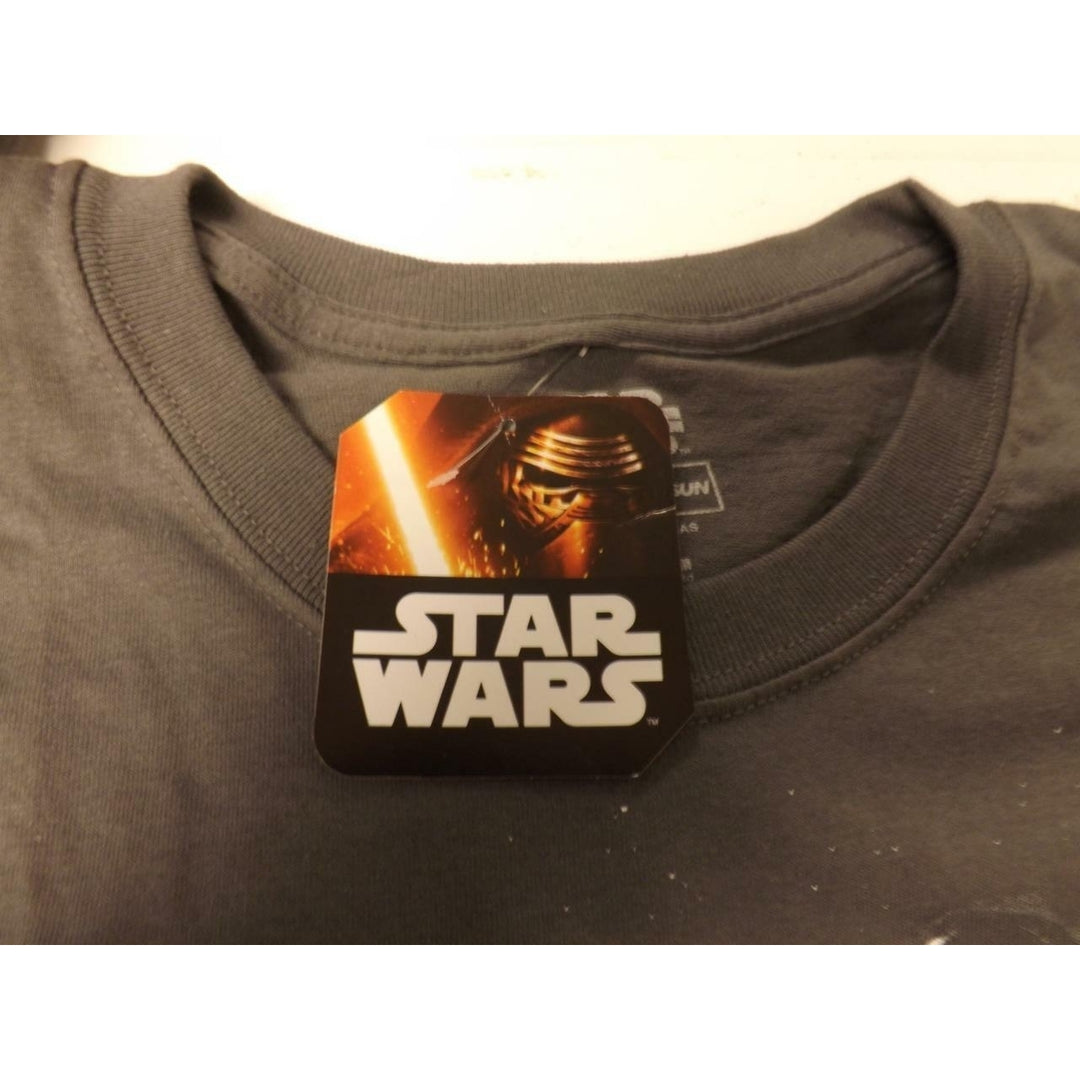 Star Wars Luke Shooting Adult Mens Size 5XL 5XLarge Gray Shirt Image 4