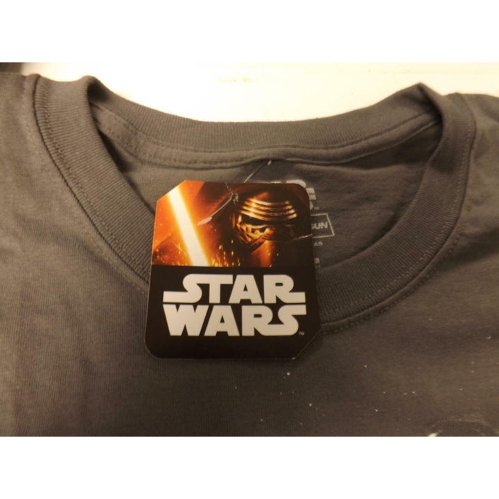 Star Wars Luke Shooting Adult Mens Size 5XL 5XLarge Gray Shirt Image 4