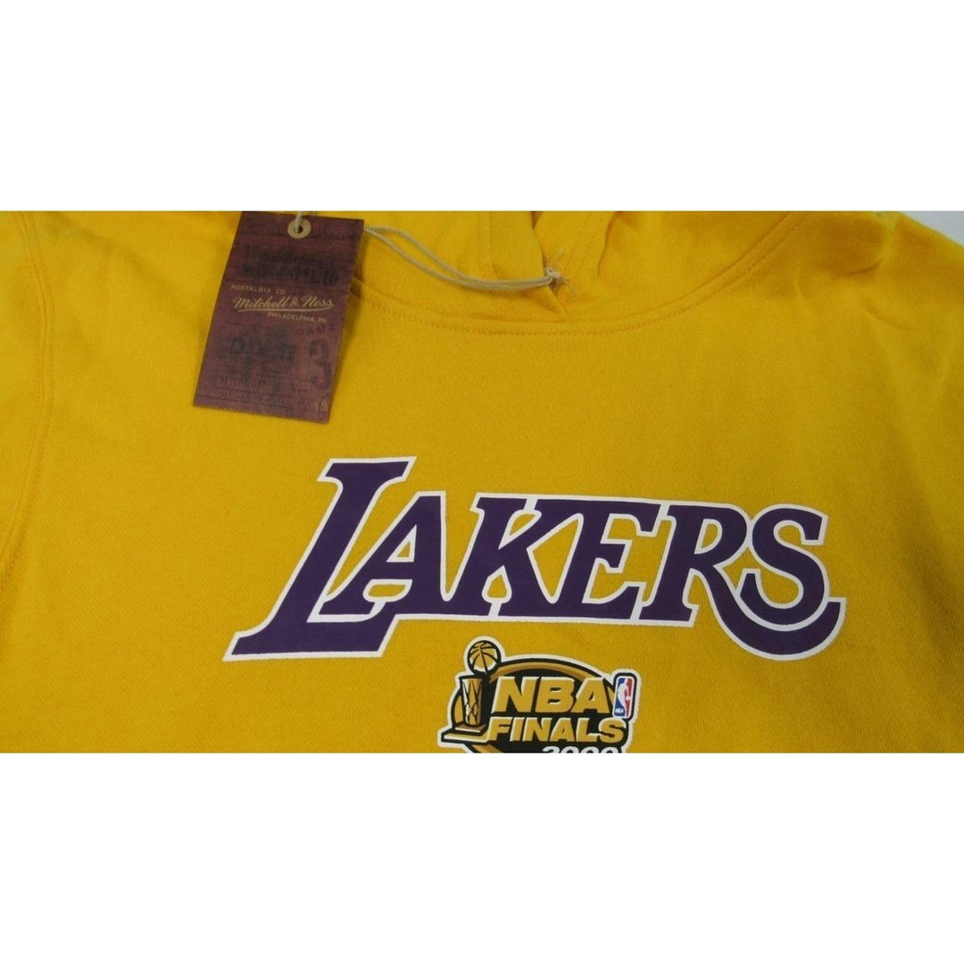 2006 Finals Los Angeles Lakers Mens Size 2XL Mitchell and Ness Hoodie Image 2