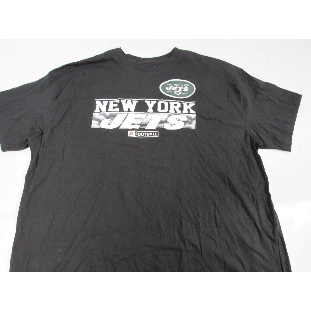 York Jets Mens Size 5XL Black Majestic Shirt Image 2