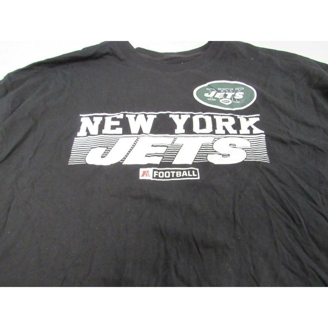 York Jets Mens Size 5XL Black Majestic Shirt Image 3