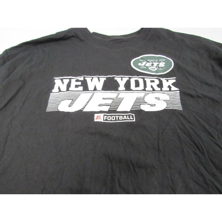 York Jets Mens Size 5XL Black Majestic Shirt Image 3