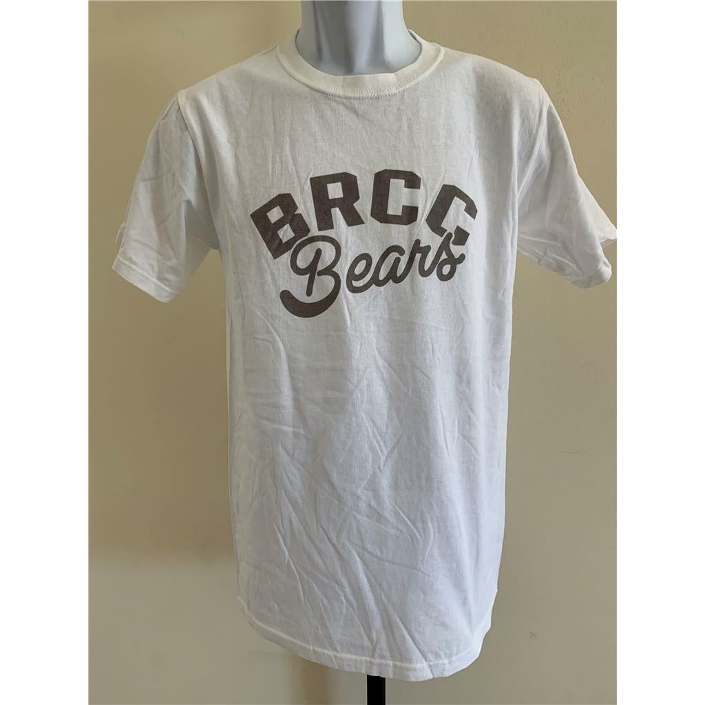 Baton Rouge Community College Air Force Bears Mens Size S White Shirt Image 1