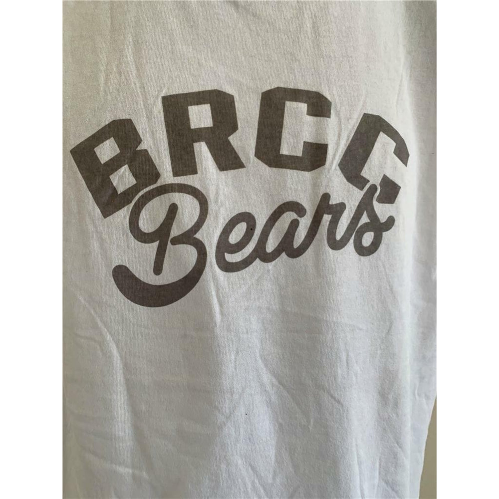 Baton Rouge Community College Air Force Bears Mens Size S White Shirt Image 2