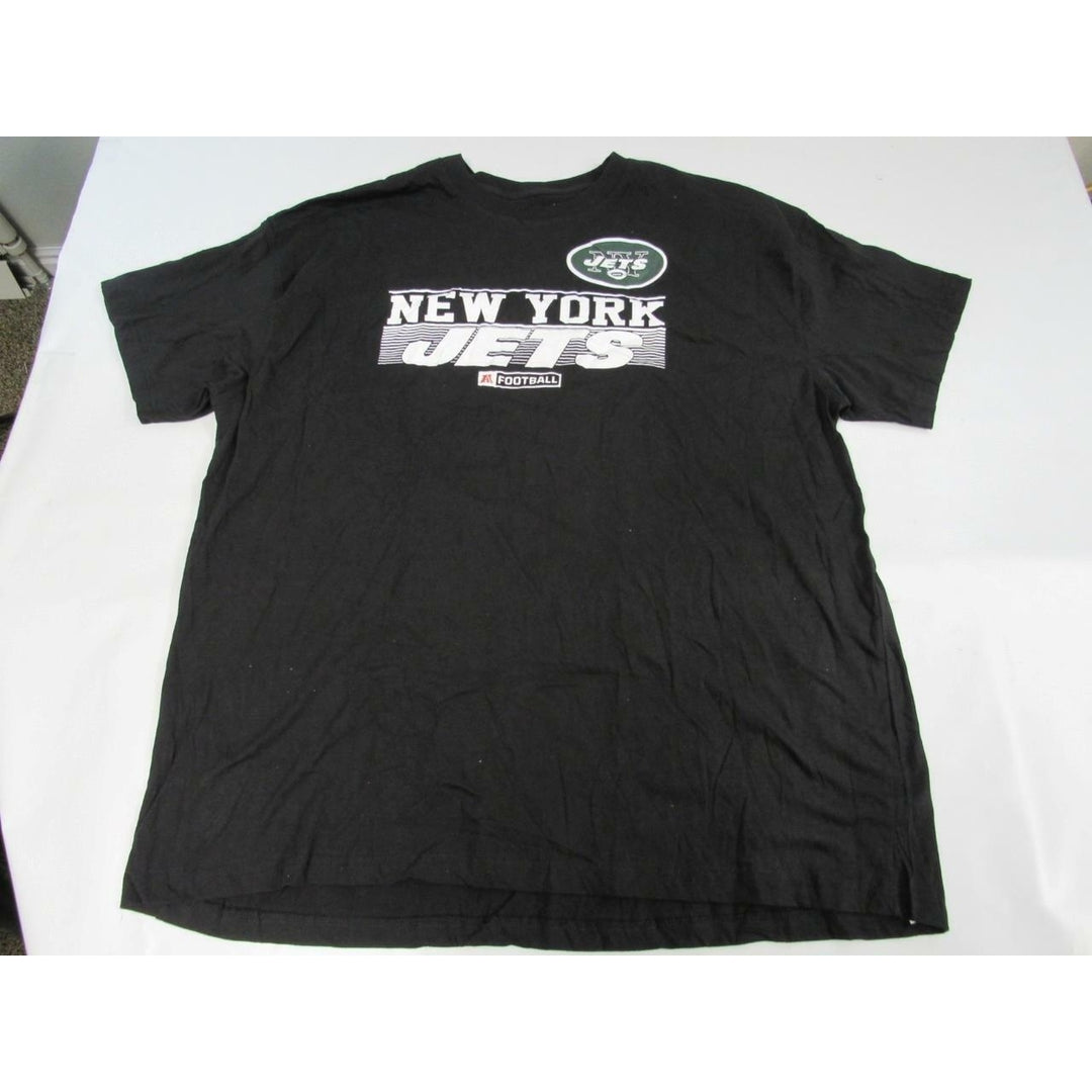 York Jets Mens Size 5XL Black Majestic Shirt Image 4