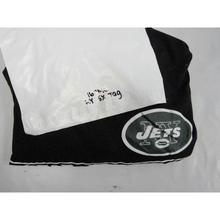 York Jets Mens Size 5XL Black Majestic Shirt Image 6