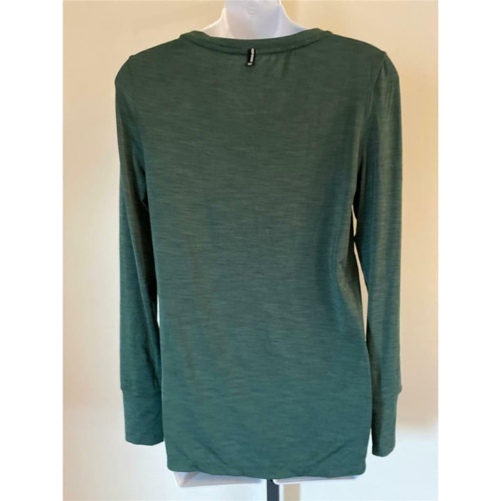 Minnesota Wild Womens Size S Small Green Long Sleeve Shirt Image 4