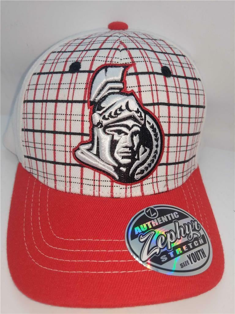 Ottawa Senators YOUTH Size OSFA Stretch Fit Hat Image 1