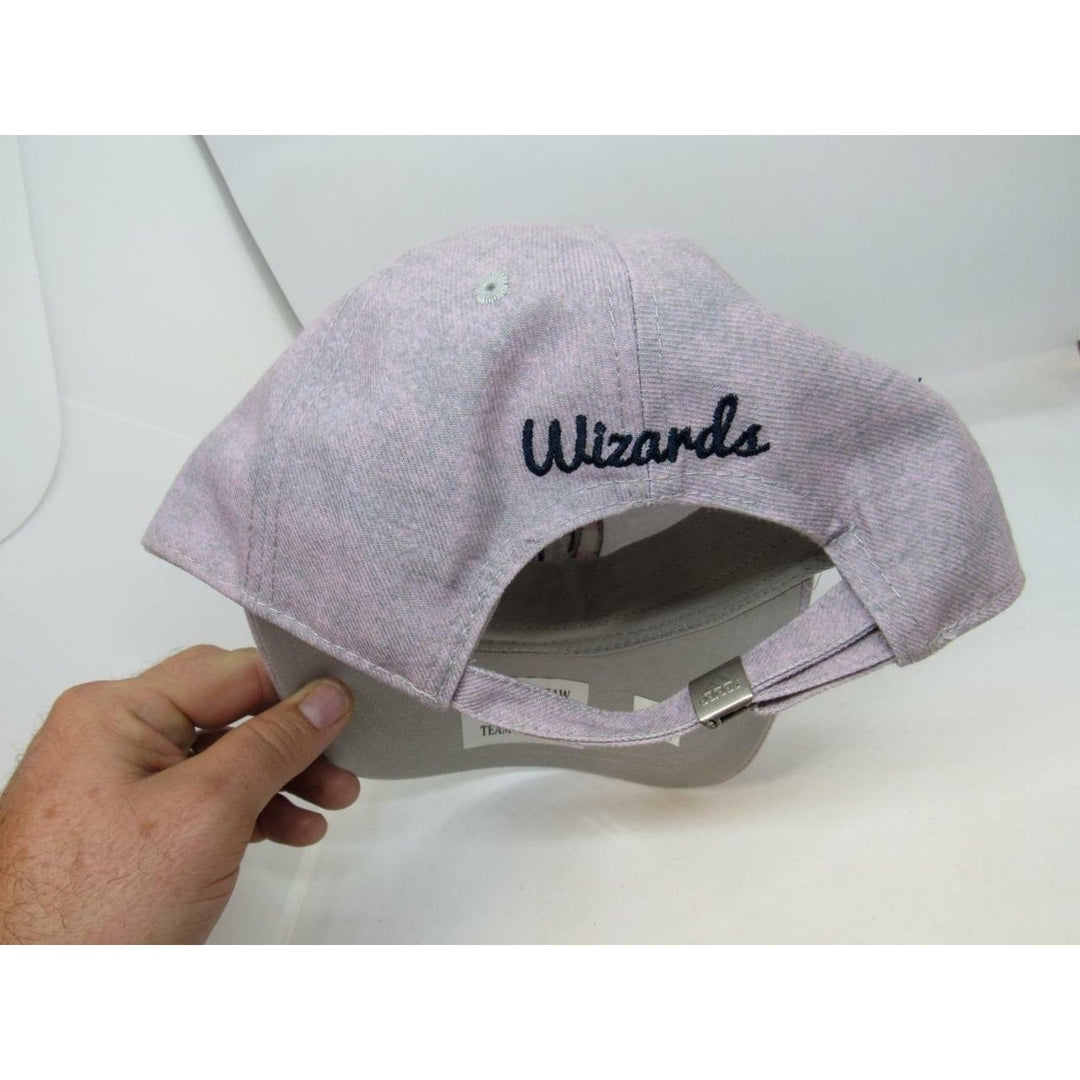 Washington Wizards Womens Size OSFA Adjustable Adidas Gray Pink Hat Image 1