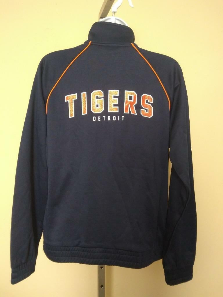 Detroit Tigers Womens Size M Medium Blue G-III 4her Jacket Image 3