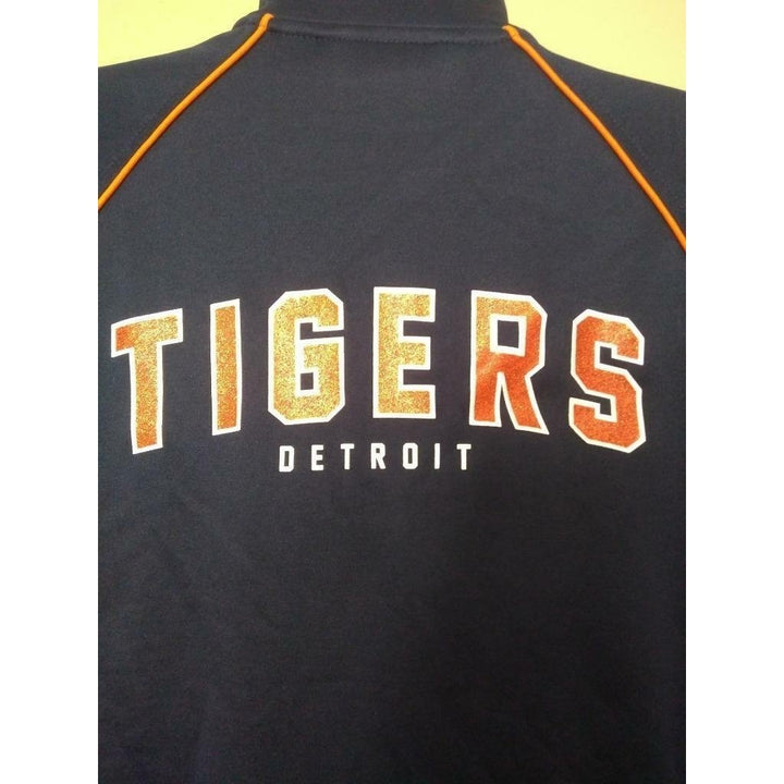 Detroit Tigers Womens Size M Medium Blue G-III 4her Jacket Image 4