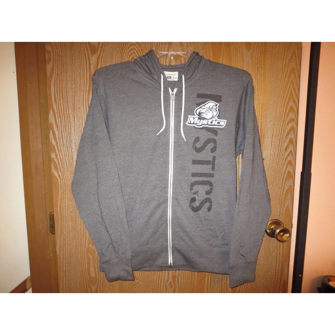 Bismarck State Mystics ADULT MENS S SMALL Hooded Jacket by J.America 71KR Image 1