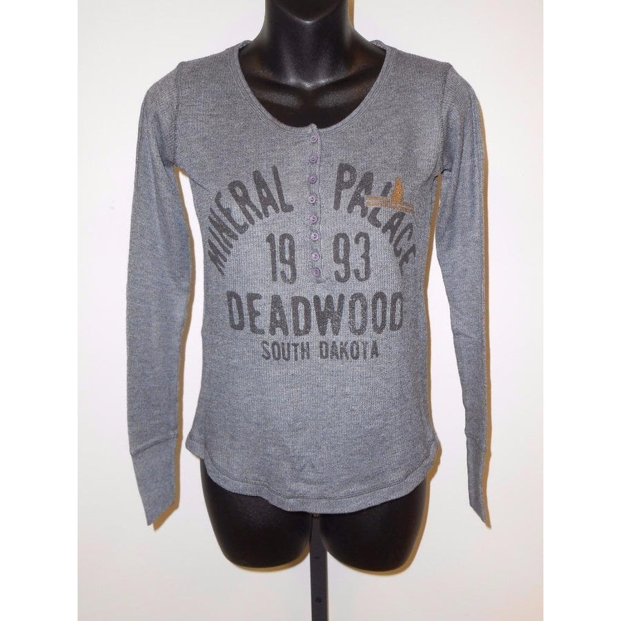 DEADWOOD SOUTH DAKOTA MINERAL PALACE YOUTH GIRLS SIZE M MEDIUM Shirt 76TW Image 1