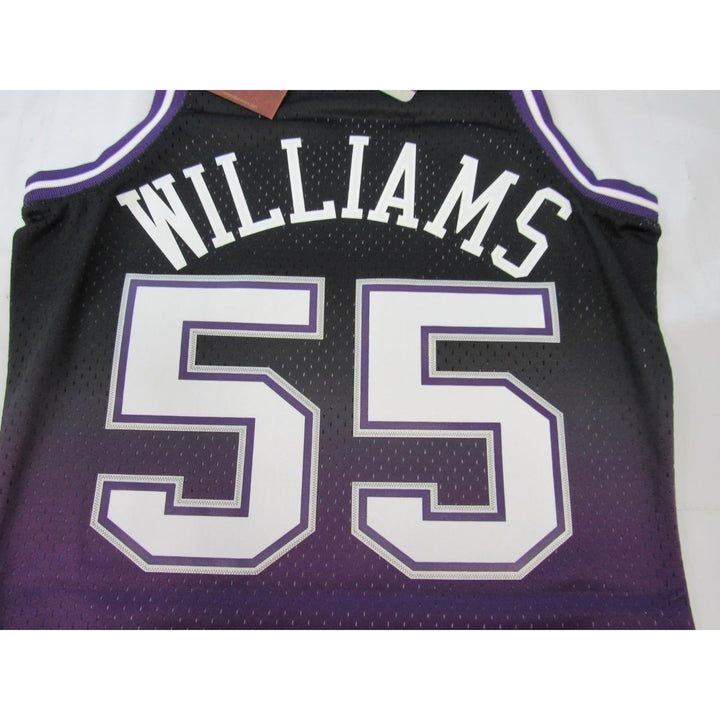 00-01 Jason Williams 55 Kings Mens Size S Mitchell and Ness Swingman Jersey 130 Image 2