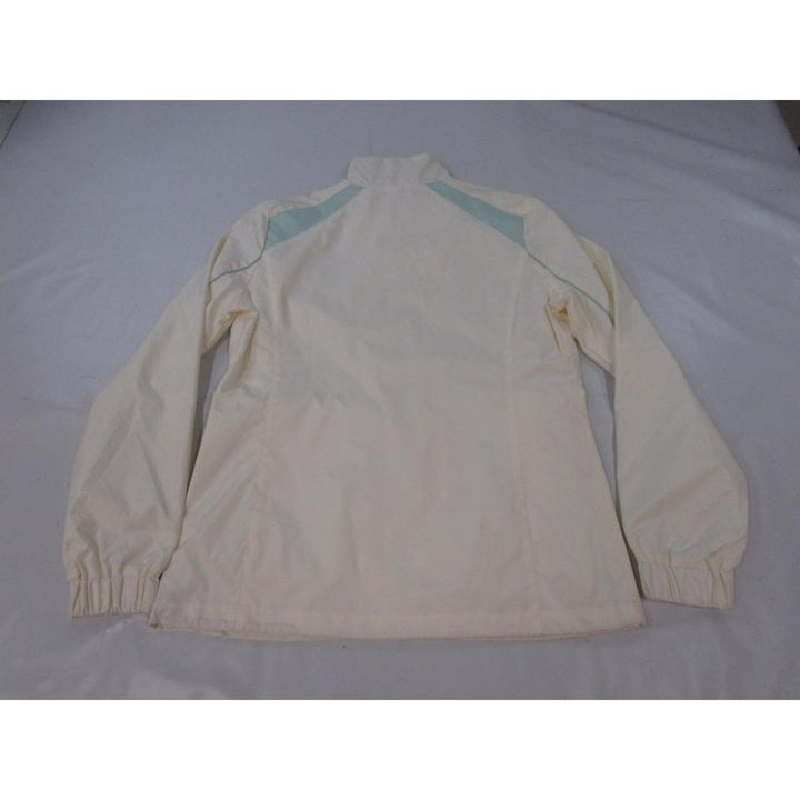 Miami Heat Womens Size M Medium Ivory Full-Zip Polyester Jacket Image 2