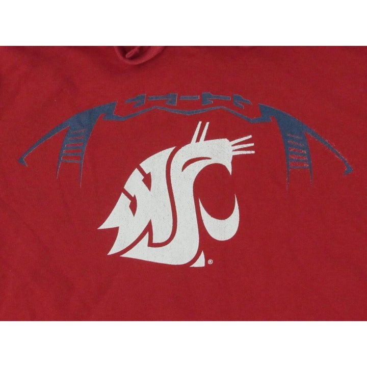 Washington State Cougars Mens Size S Small Red Hoodie Image 3