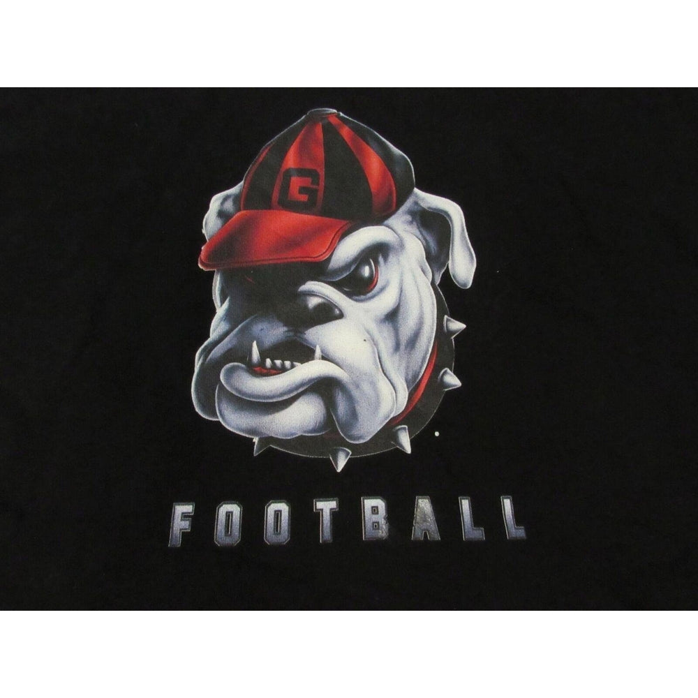 Georgia Bulldogs G Mens Size 5XL 5X-Large Black Hoodie Image 2